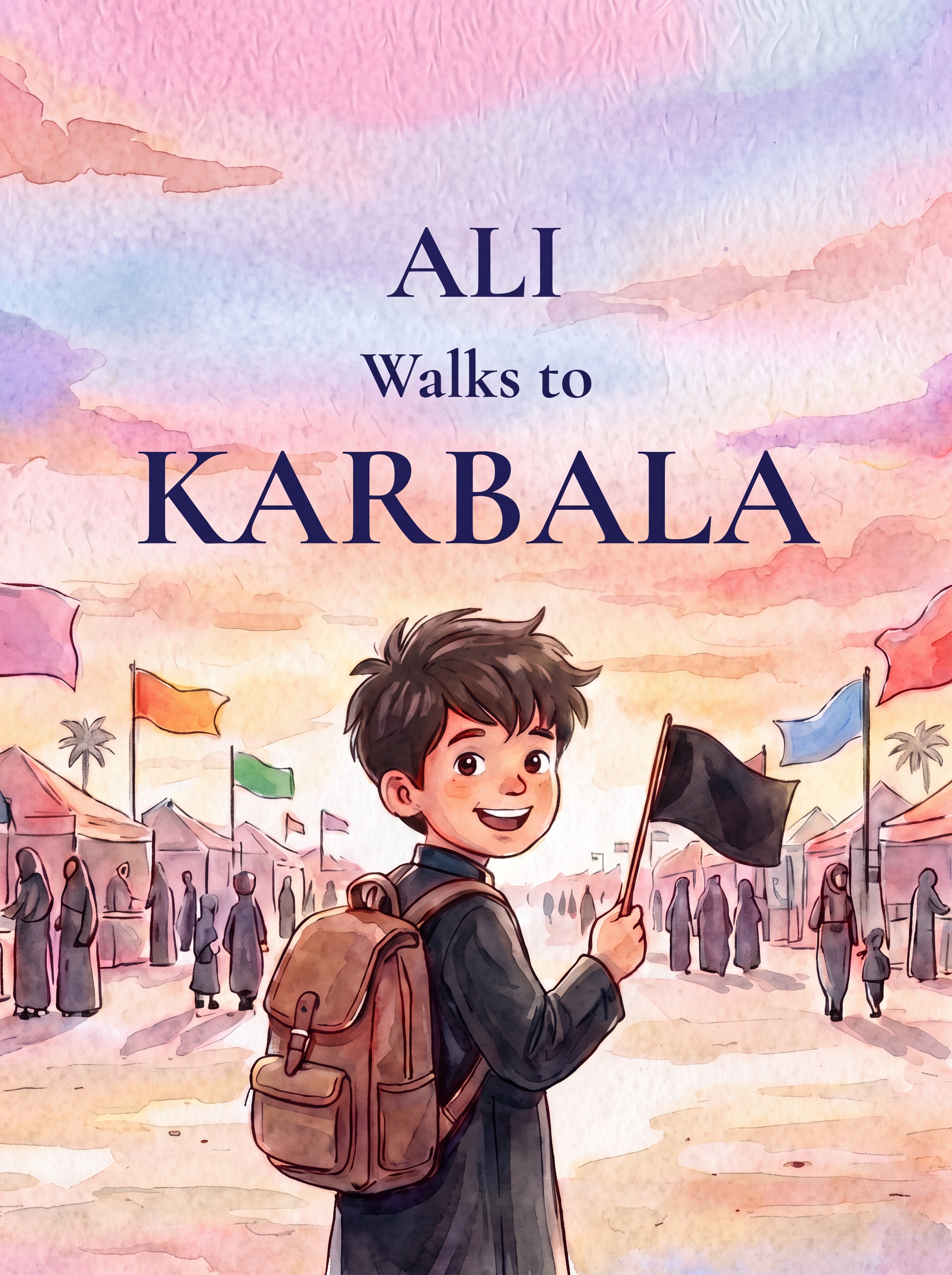 Personalized Arbaeen Children's Book: An Illustrated Journey to Karbala – 28-Page Hardcover Picture Book