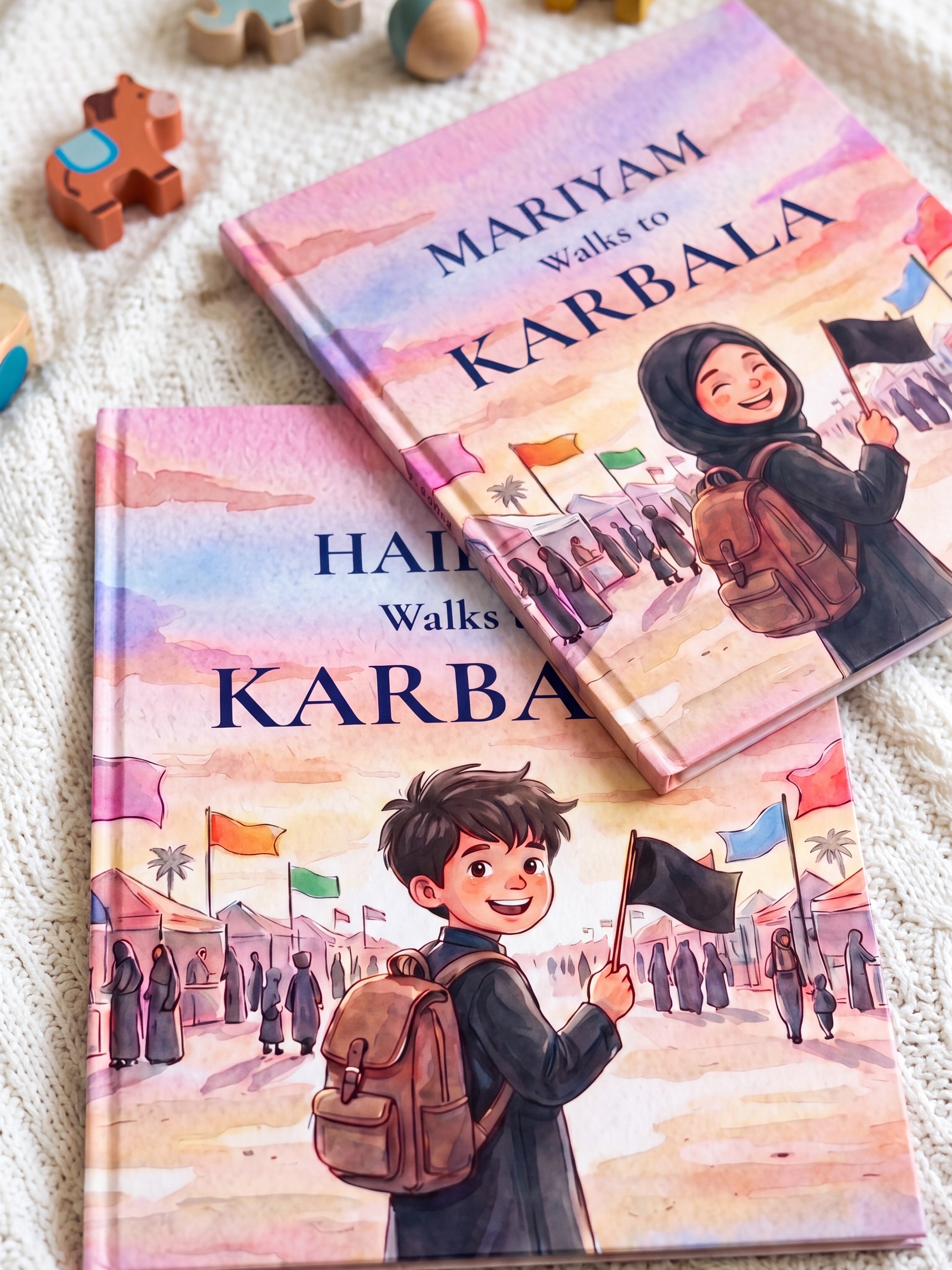 Personalized Arbaeen Children's Book: An Illustrated Journey to Karbala – 28-Page Hardcover Picture Book
